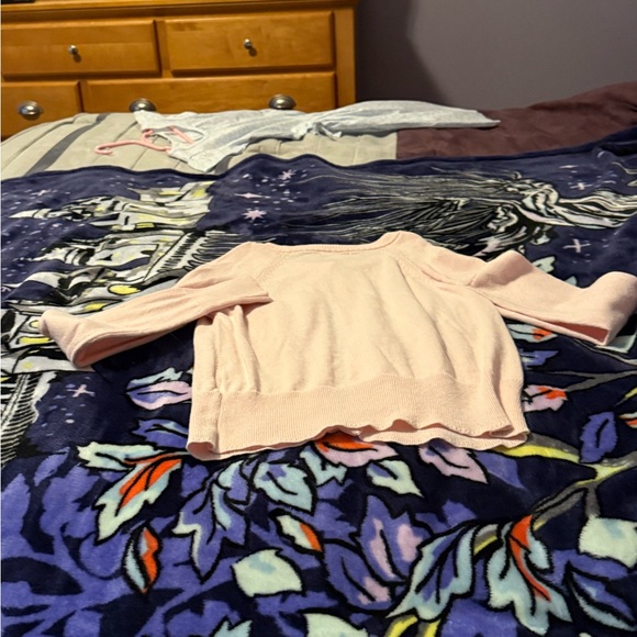 Pink Button-Up Cardigan - Picture 5 of 5